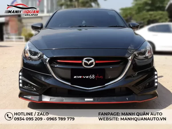 Body Kit Mazda 2 Sedan 2015 - 2019 Mẫu Drive 68 Plus