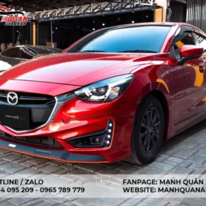 Body Kit Mazda 2 Sedan 2015 - 2019 Mẫu Drive 68 Plus