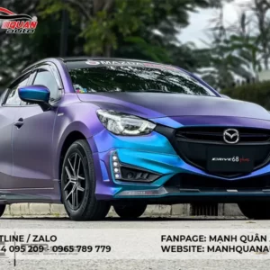 Body Kit Mazda 2 Sedan 2015 - 2019 Mẫu Drive 68 Plus