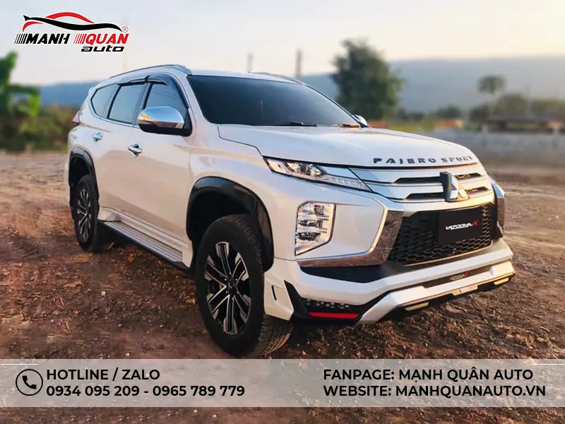 Body Kit Mitsubishi Pajero Sprort 2019 Mẫu Vazooma-X