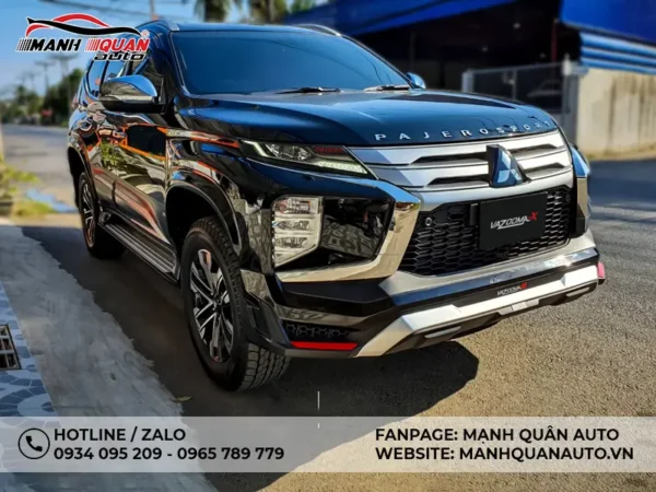 Body Kit Mitsubishi Pajero Sprort 2019 Mẫu Vazooma-X