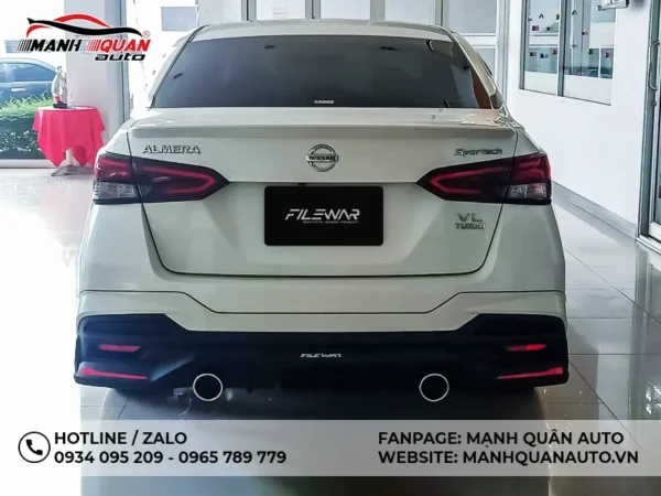 Body Kit Nissan Almera Sedan 2021 Mẫu Filewar