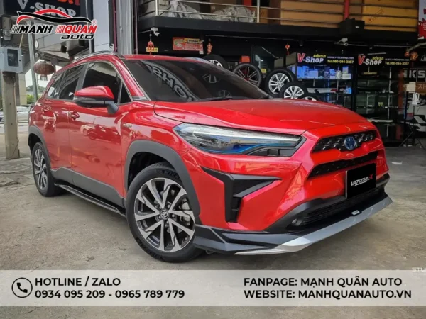 Body Kit Toyota Corolla Cross 2021 Mẫu Vazooma-X