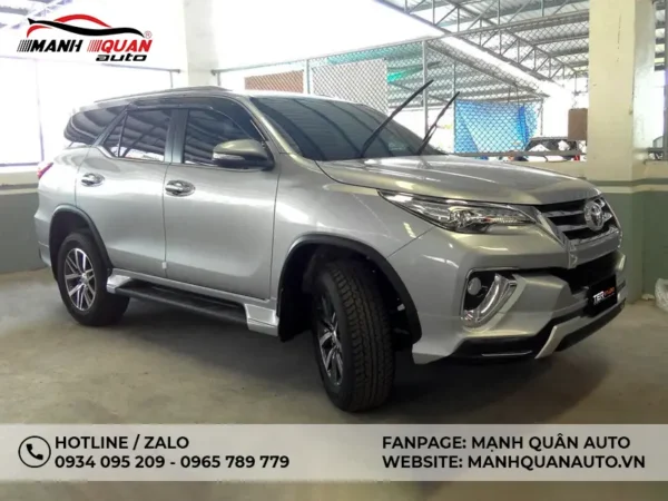 Body Kit Toyota Fortuner 2016 - 2019 Mẫu Vazooma-VIP