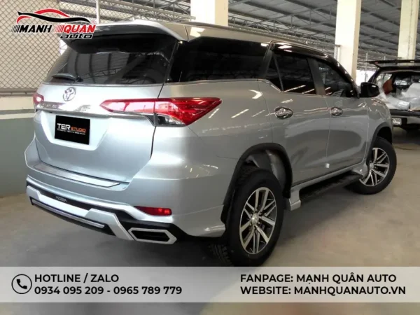 Body Kit Toyota Fortuner 2016 - 2019 Mẫu Vazooma-VIP