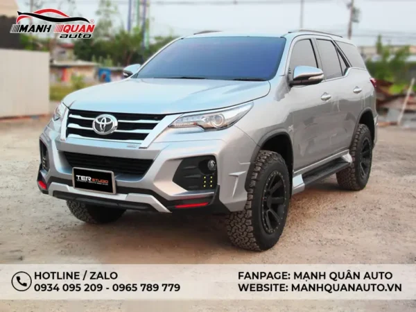 Body Kit Toyota Fortuner 2016 - 2019 Mẫu Vazooma-X