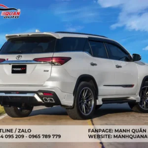 Body Kit Toyota Fortuner 2016 - 2019 Mẫu Vazooma-XT