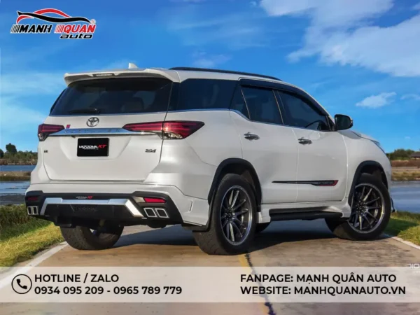 Body Kit Toyota Fortuner 2016 - 2019 Mẫu Vazooma-XT