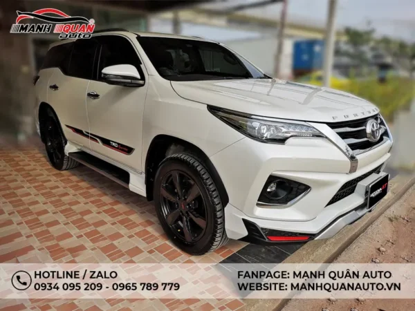 Body Kit Toyota Fortuner 2016 - 2019 Mẫu Vazooma-XT