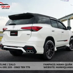 Body Kit Toyota Fortuner 2016 - 2019 Mẫu Vazooma-XT