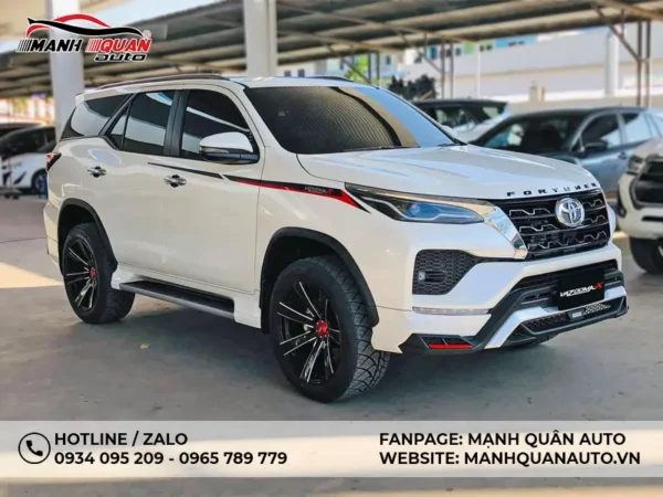 Body Kit Toyota Fortuner 2020 Mẫu Vazooma-X