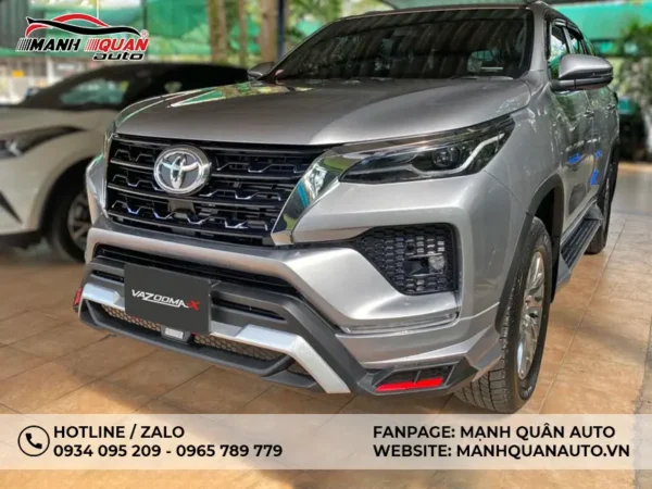 Body Kit Toyota Fortuner 2020 Mẫu Vazooma-X