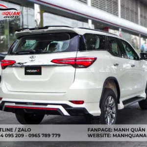 Body Kit Toyota Fortuner 2020 Mẫu Vazooma-X