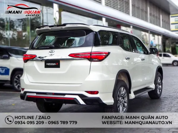 Body Kit Toyota Fortuner 2020 Mẫu Vazooma-X