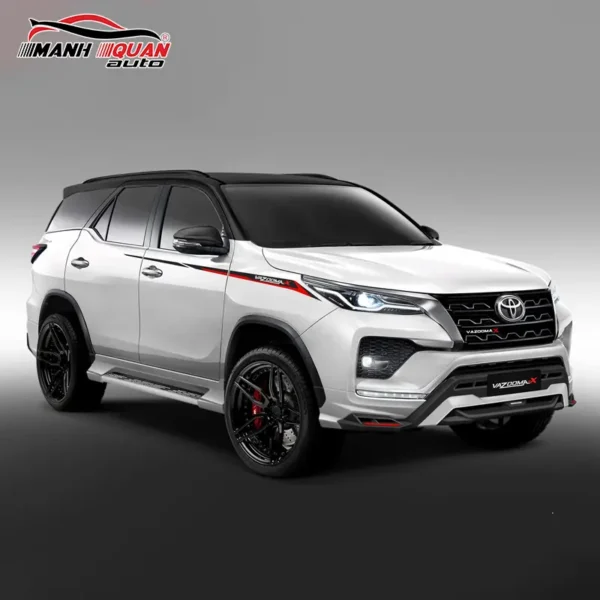 Body Kit Toyota Fortuner 2020 Mẫu Vazooma-X