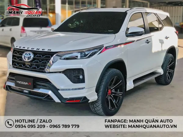 Body Kit Toyota Fortuner 2020 Mẫu Vazooma-X