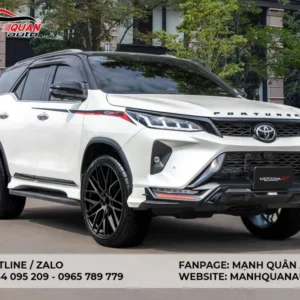 Body Kit Toyota Fortuner 2020 Mẫu Vazooma-XT