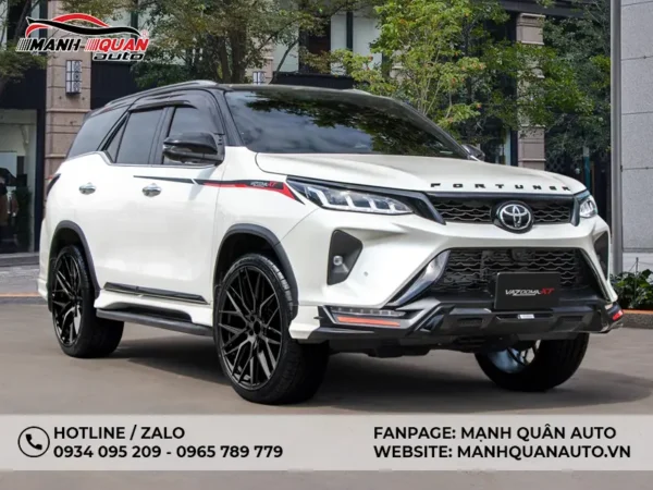 Body Kit Toyota Fortuner 2020 Mẫu Vazooma-XT