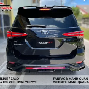 Body Kit Toyota Fortuner 2020 Mẫu Vazooma-XT