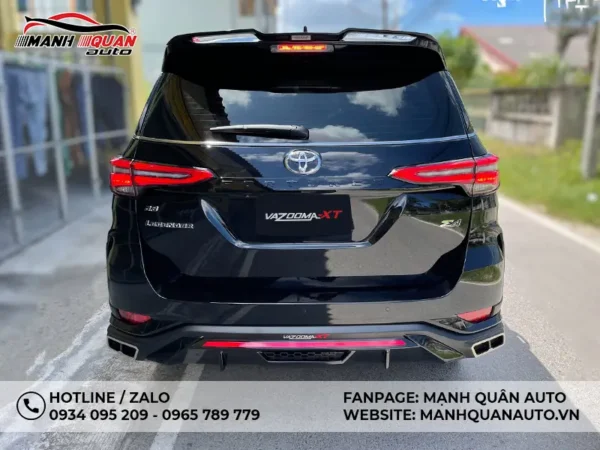 Body Kit Toyota Fortuner 2020 Mẫu Vazooma-XT