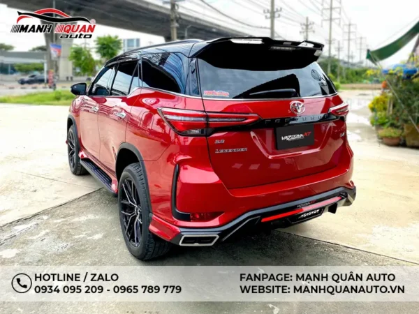 Body Kit Toyota Fortuner 2020 Mẫu Vazooma-XT