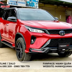 Body Kit Toyota Fortuner 2020 Mẫu Vazooma-XT