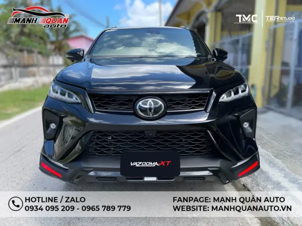 Body Kit Toyota Fortuner 2020 Mẫu Vazooma-XT