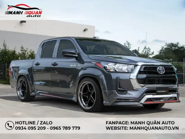 Body Kit Toyota Hilux 2020 Mẫu Vazooma-X