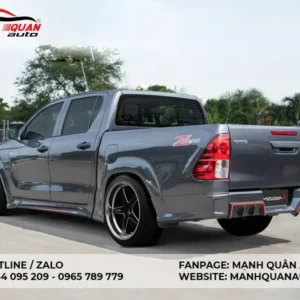 Body Kit Toyota Hilux 2020 Mẫu Vazooma-X