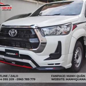 Body Kit Toyota Hilux 2020 Mẫu Vazooma-X