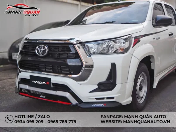 Body Kit Toyota Hilux 2020 Mẫu Vazooma-X