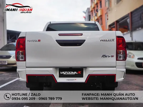 Body Kit Toyota Hilux 2020 Mẫu Vazooma-X