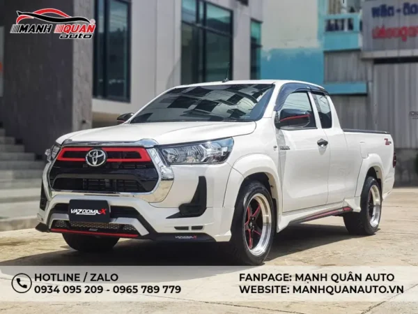 Body Kit Toyota Hilux 2020 Mẫu Vazooma-X