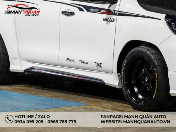 Body Kit Toyota Hilux 2021 Mẫu Vazooma-X