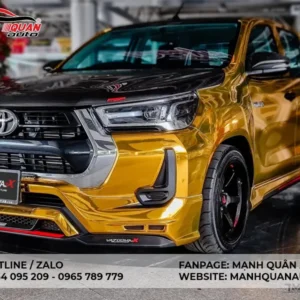 Body Kit Toyota Hilux 2021 Mẫu Vazooma-X