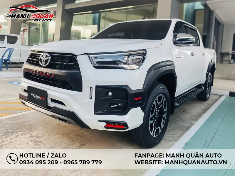 Body Kit Toyota Hilux 2021 Mau Vazooma-XT