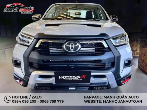 Body Kit Toyota Hilux 2022 Mẫu Vazooma-X