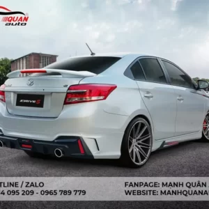 Body Kit Toyota Vios 2017 - 2020 Mẫu Drive-S