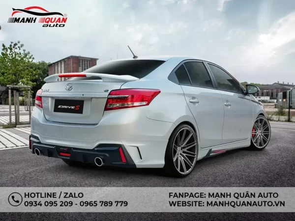 Body Kit Toyota Vios 2017 - 2020 Mẫu Drive-S