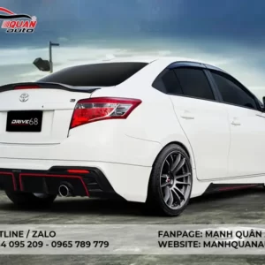 Body Kit Toyota Vios Sedan 2015 Mẫu Drive 68 Series