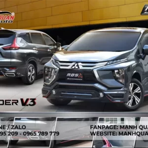 Tổng quan body kit cho mẫu RBS cho Mitsubishi XPANDER 2018 - 2020