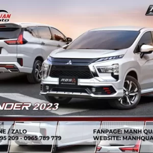 Tổng quan body kit cho mẫu RBS cho Mitsubishi XPANDER 2023