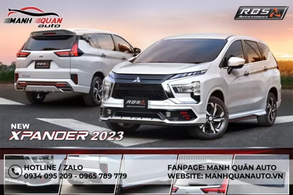 Tổng quan body kit cho mẫu RBS cho Mitsubishi XPANDER 2023