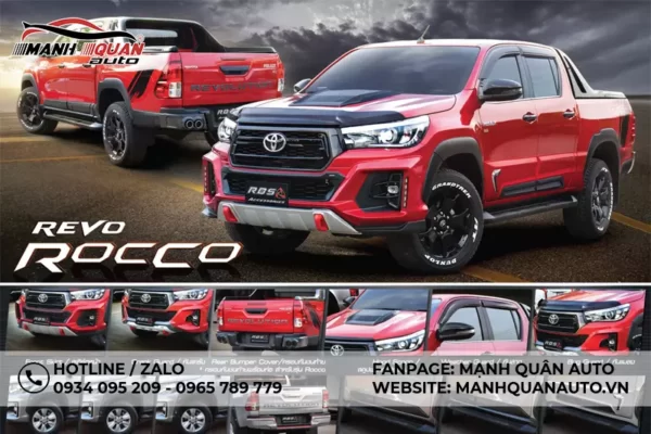 Tổng quan body kit cho mẫu RBS cho Toyota Hilux 2018 - 2019