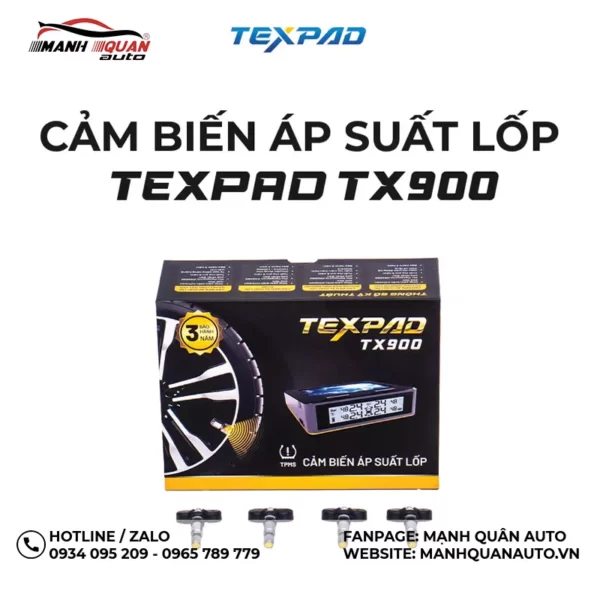 Cảm Biến Áp Suất Lốp TexPad TX900 cho ô tô