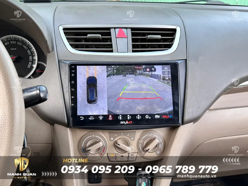 Màn Hình Bravo B100 Màn hình liền camera Bravo B100 Pro 360