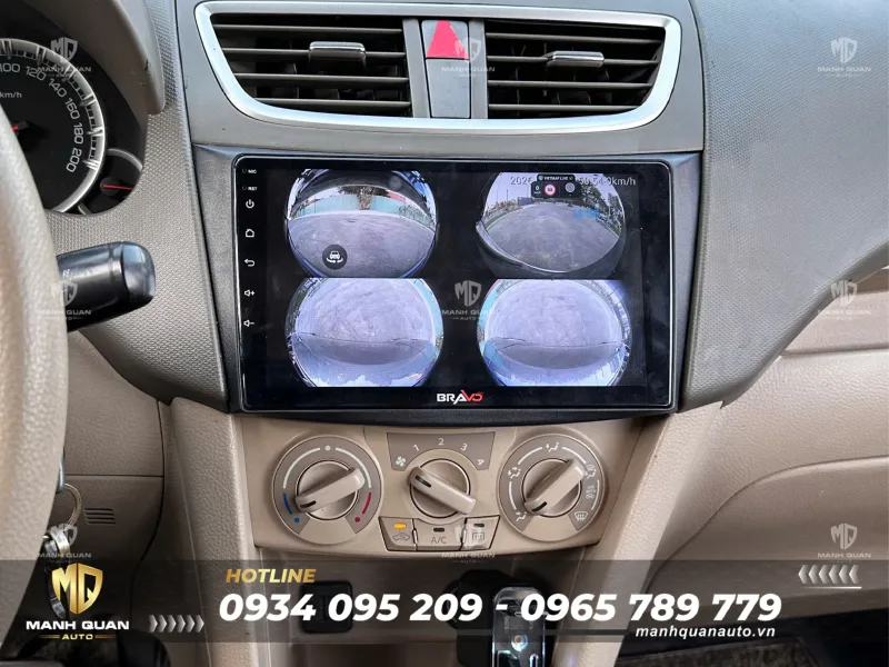 Màn Hình Bravo B100 Màn hình liền camera Bravo B100 Pro 360