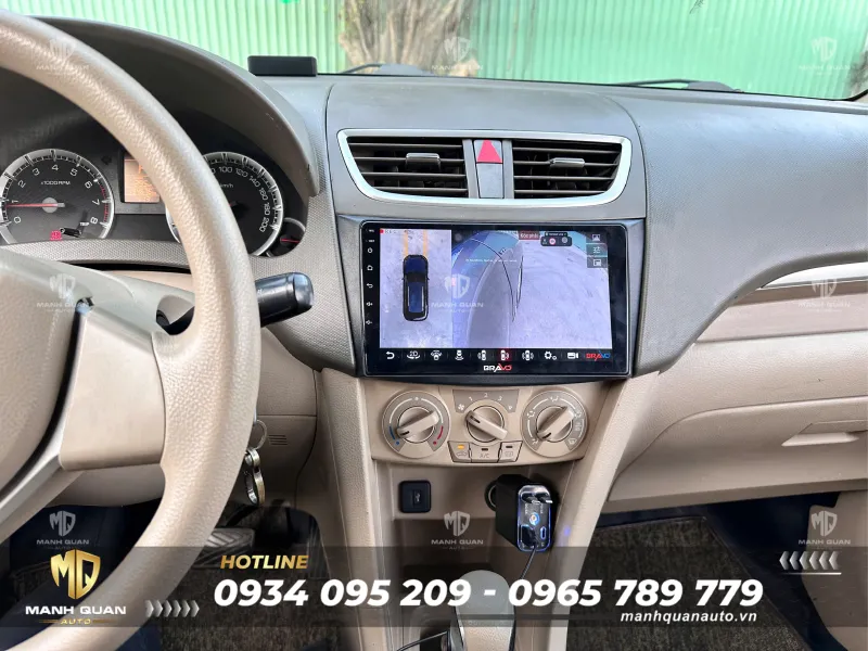 Màn Hình Bravo B100 Màn hình liền camera Bravo B100 Pro 360