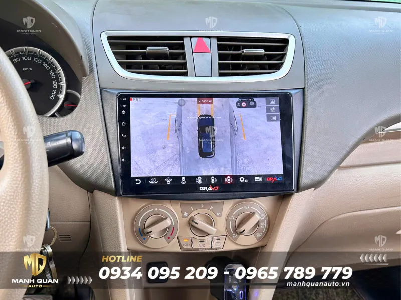 Màn Hình Bravo B100 Màn hình liền camera Bravo B100 Pro 360