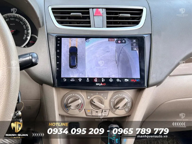 Màn Hình Bravo B100 Màn hình liền camera Bravo B100 Pro 360